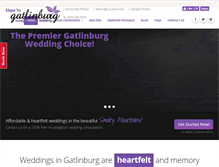 Tablet Screenshot of elopetogatlinburg.com